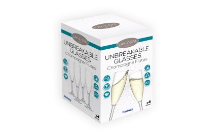 Lay-Z-Spa Unbreakable Champagne Flutes