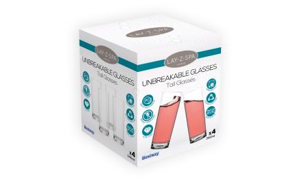 Lay-Z-Spa Unbreakable Ultra Clear Tumbler