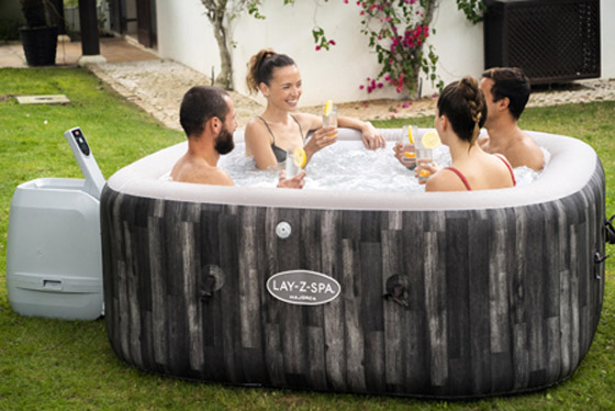 4 to 6 person hot tub