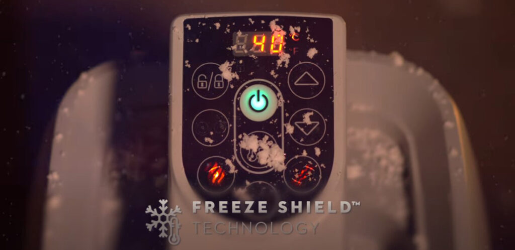 Freeze Shield on all 2021 Lay-Z-Spa inflatable hot tubs