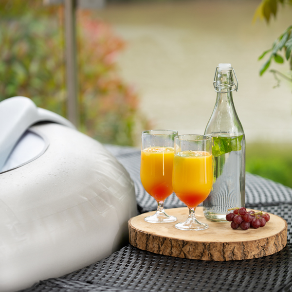 Fruit mocktail recipe created by Lay-Z-Spa hot tubs UK. 