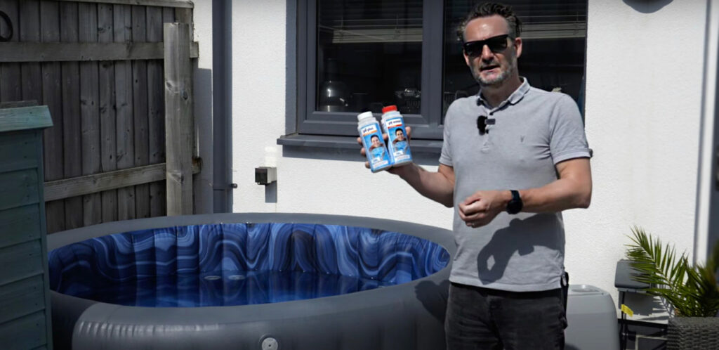 inflatable hot tub chemical advice expert